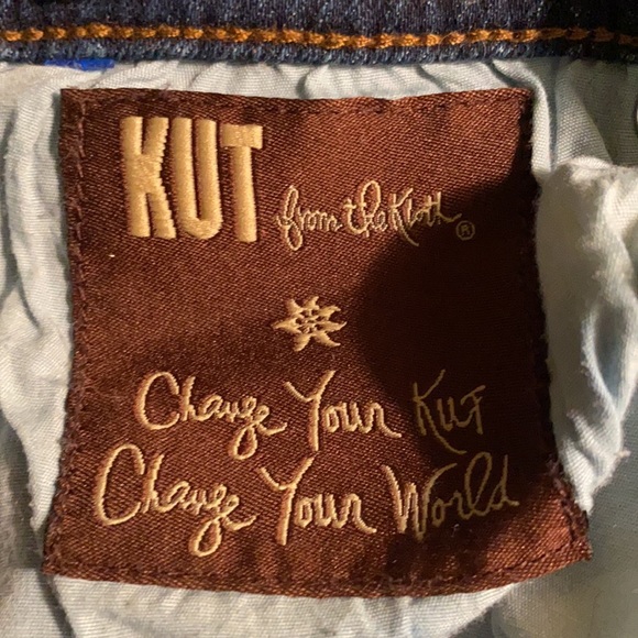 KUT From The Kloth Cameron Cuff Cropped Jeans - 6 - Picture 13 of 15